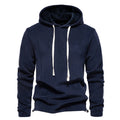 Men's Hooded Pullover with Drawstring Sweater