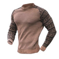 Men's Pullover Casual Long Sleeve Round Neck Sweater
