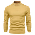 Men's Pollover Casual Knitted Crew Neck Sweatshirt