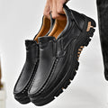 Mitchell Shoes New Men's Non-slip Walking Leather Lightweight Breathable Casual Loafers