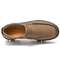 Mitchell Shoes New Men's Non-slip Walking Leather Lightweight Breathable Casual Loafers