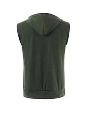 Ronald Hooded Sleeveless Tank Top