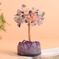 Natural Amethyst Cluster Base Fortune Tree Decoration