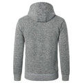 Men's Fleece Padded Patchwork Zipper Hooded Cardigan