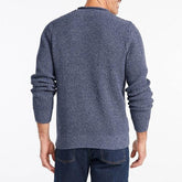 Men's Solid Color Casual Crew Neck Long Sleeves Sweater