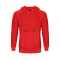 Men's Solid Color Raglan Sleeves Fleece Hoodies Sweatshirts