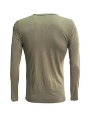 Daniel Solid Color Long-sleeved T-shirt