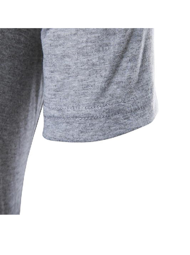 Gilbert Short-sleeved Drawstring Hoodie T-shirt