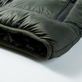 Men's Stand Collar Detachable Hood Zip-up Padded Gilet