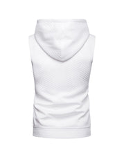Erik Textured Hoodie Vest