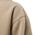 Men's Fleece Solid Color Shoulder Drop Pullover Sweatshirt