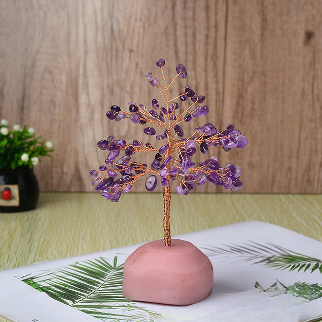 Luminous Crystal Fortune Tree