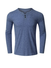 Robert Solid Color Long Sleeve T-shirt