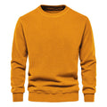 Men's Fleece Solid Color Pullover Sweatshirt