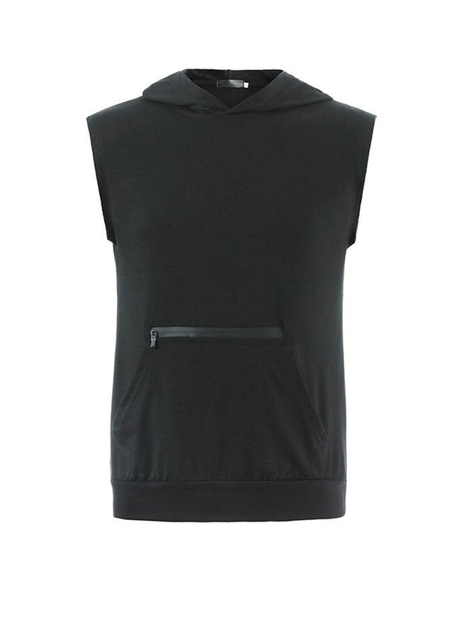 Ronald Hooded Sleeveless Tank Top