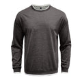 Men's Pullover Solid Color Patchwork Crew Neck Sweatshirts