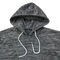 Men's Patchwork Slub Yarn Hooded Long-sleeve T-shirt
