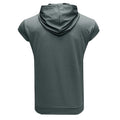 Men's Solid Color Casual Zipper Sports  Hoodie Tank Top