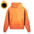Men's Fleece Hidden Zipper Pocket Detail Hoodie