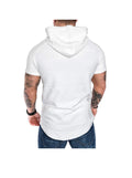 Zachary Short Sleeve Pullover Hoodies