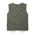 Men's Solid Color Quilted Fleece Lined Lightweight Gilet