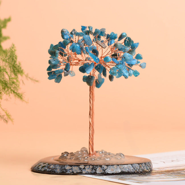 Natural Agate Crystal  Fortune Tree
