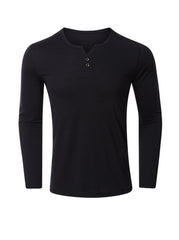 Robert Solid Color Long Sleeve T-shirt