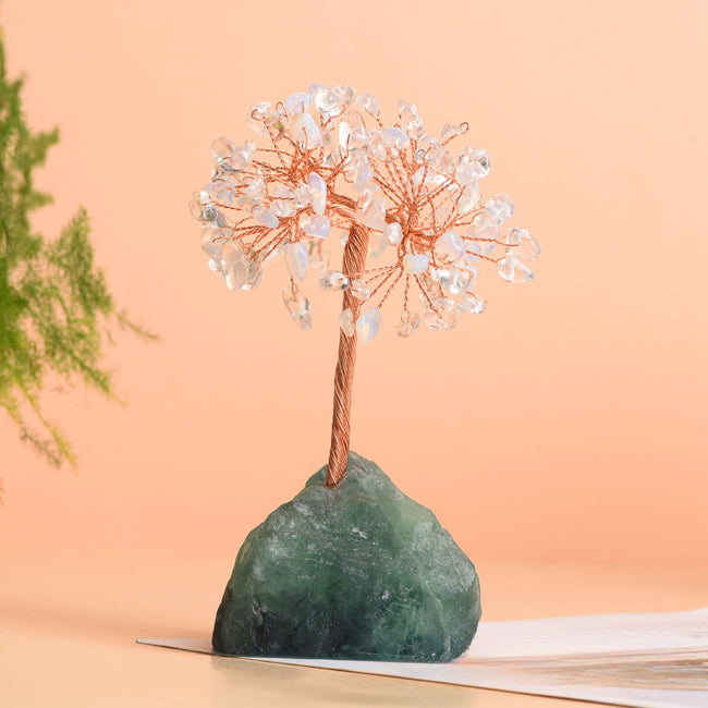 Natural Fluorite Fortune Tree