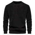 Men's Fleece Solid Color Pullover Sweatshirt