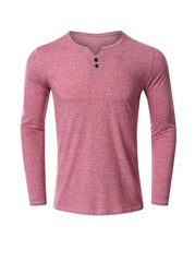 Robert Solid Color Long Sleeve T-shirt