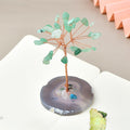 Natural Agate Slice Fortune Tree