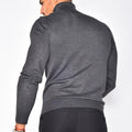 Men's Pullover Turtleneck Solid Color Basic Knit Sweater