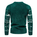 Men's Christmas Jacquard Slim Fit Pullover Sweater