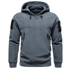 Men's Outdoor Solid Color Tactical Hoodie