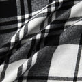 Men's Long Sleeve Flannel Brushed Check Hooded Casual Shirt