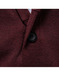 Brent Patchwork Casual Cardigan (shirt not included)