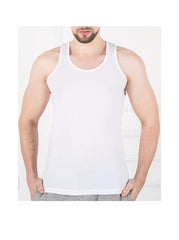 Carl Solid Color Cotton Vest