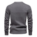 Men's Striped Crewneck Pullover Sweater