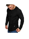 Men's Crew Neck Long Sleeve And Short Sleeve T-shirt