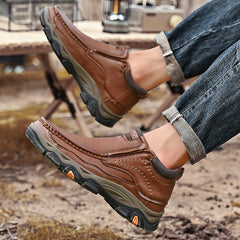 Mitchell Shoes Men's Casual Slip-On High Top Orthopedic Boots