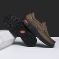 Men's Non-slip Walking Leather Lightweight Breathable Casual Loafers