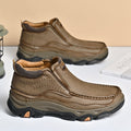 Mitchell Shoes Men's Casual Slip-On High Top Orthopedic Boots