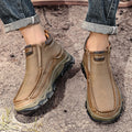 Mitchell Shoes Men's Casual Slip-On High Top Orthopedic Boots