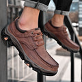 Mitchell Shoes Men's Lace Leather Casual Walking Outdoor Shoes