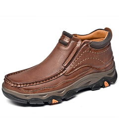 Mitchell Shoes Men's Casual Slip-On High Top Orthopedic Boots