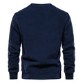 Men's Fleece Solid Color Pullover Sweatshirt