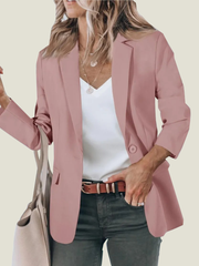 Women's Casual Button Blazer Jacket (Buy 2 Free Shipping)