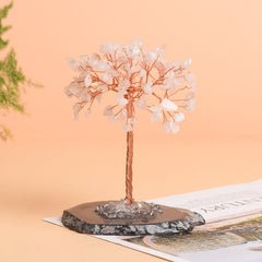 Natural Agate Crystal  Fortune Tree