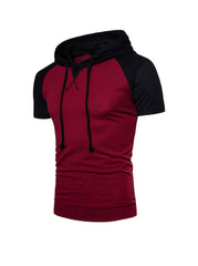 Derek Hooded Raglan Sleeve T-shirt