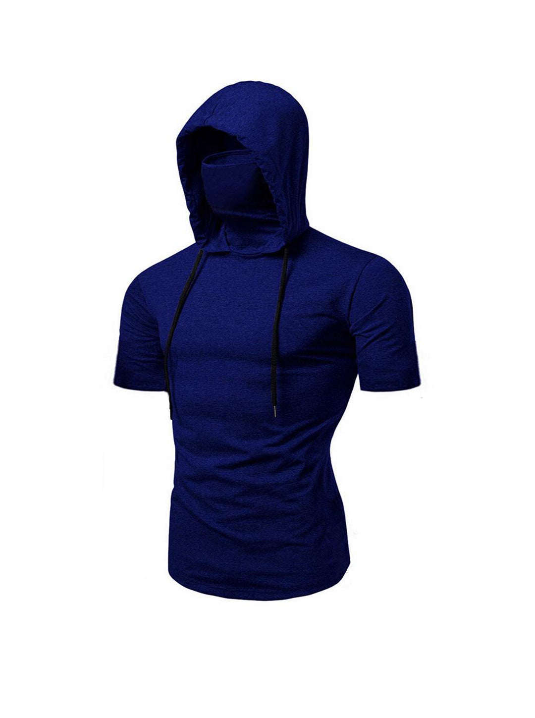 Men's Short Sleeve Hoodies T-shirt